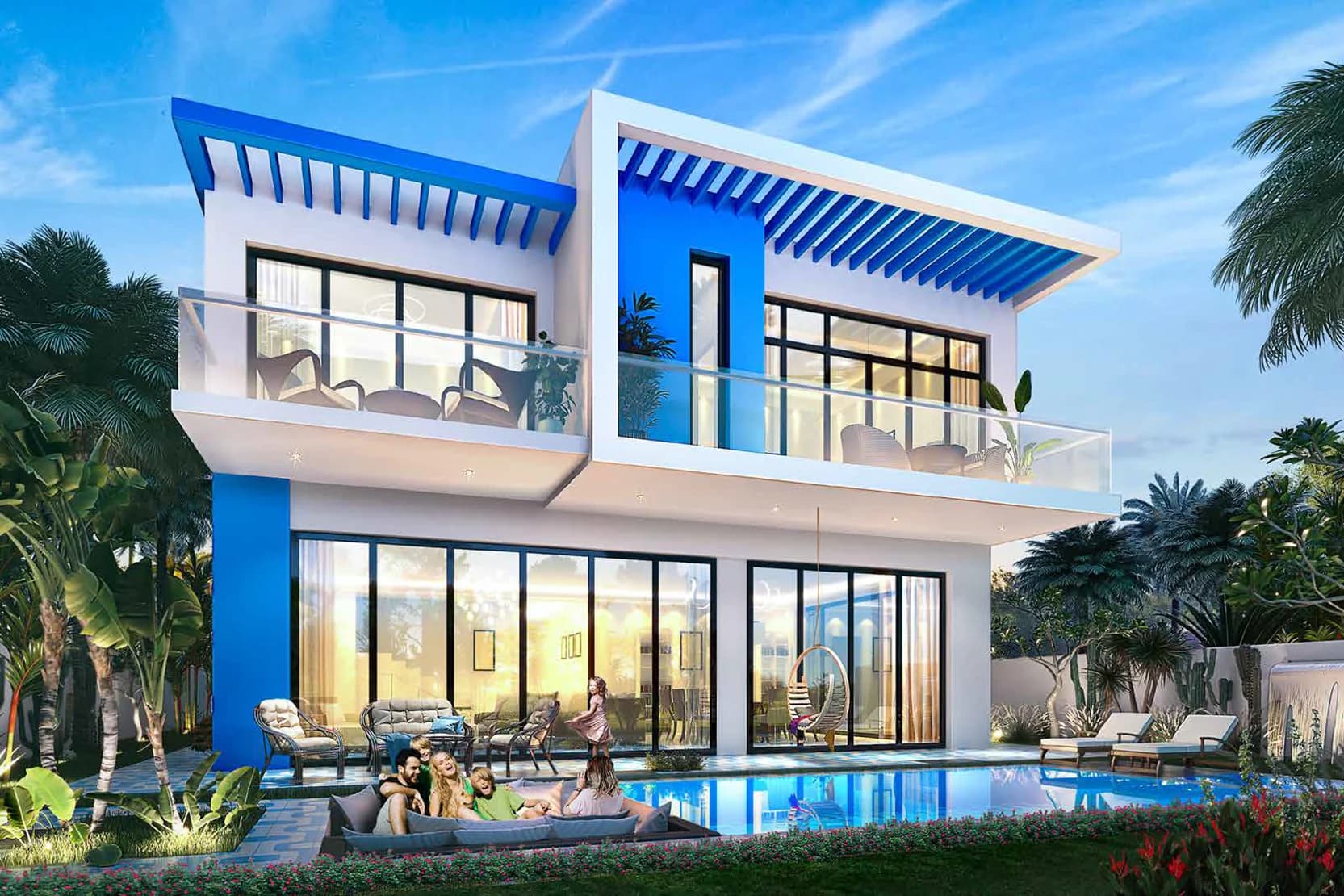 Damac Lagoons Monte Carlo